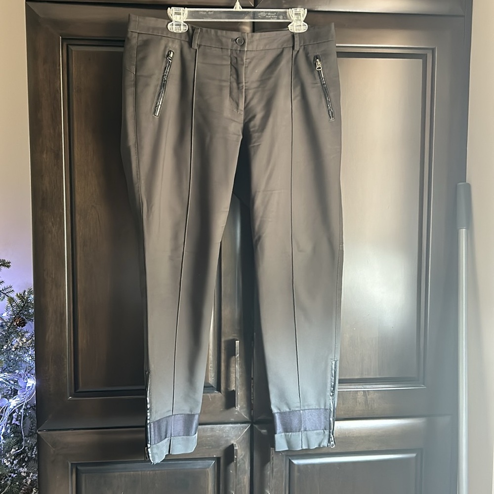 Sandra Angelozzi military style dress pants